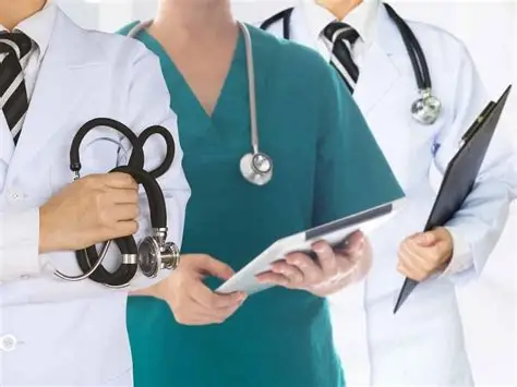 Team planning and clinical research operations illustration